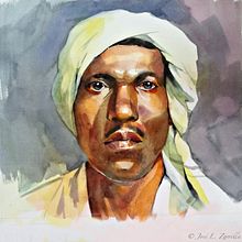 Hombre con turbante. Watercolor Painting project by José Luis Zorrilla - 01.13.2021