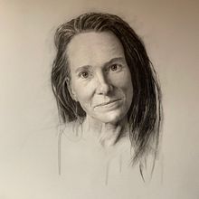 My project in Realistic Portrait with Graphite Pencil course. Un proyecto de Dibujo de herve121 - 15.01.2021