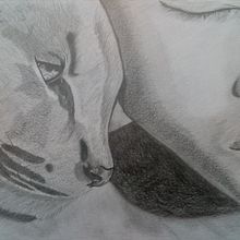 Mis primeros retratos. Un projet de Dessin au cra, on , et Dessin de portrait de Julio Polanco Ocampo - 13.01.2021