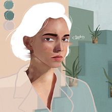 Mi Proyecto del curso: Retratos pictóricos con técnicas digitales. Un proyecto de Ilustración tradicional de Andrés Caro - 13.01.2021