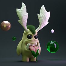 Mi Proyecto del curso: Creación de personajes con ZBrush y Cinema4D. 3D projeto de ALEJANDRO CARDENAS - 12.01.2021