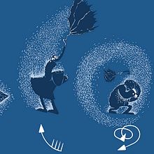 Inverno galaico . Ilustrație tradițională de Carmiña Burana - 01.13.2021