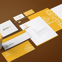 Glutire. Un proyecto de Br, ing e Identidad, Diseño, Diseño de logotipos y Diseño gráfico de Marta León Martínez - 23.03.2020
