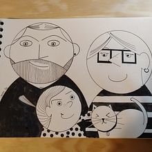 Mi primer cuaderno. Del bloqueo más absoluto a intentarlo, al menos. Un proyecto de Ilustración tradicional de Begoña Antón Plaza - 10.02.2021