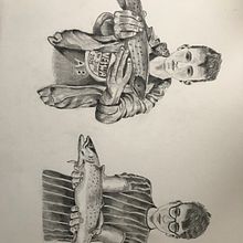 Pencil/charcoal portrait. Portrait Drawing project by Fergal McGreevy - 01.13.2021