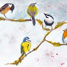 My project in Artistic Watercolor Techniques for Illustrating Birds course. Animação 2D projeto de jackie_francis - 13.01.2021