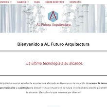 Mi proyecto: La web de mi estudio AL Futuro Arquitectura. Web Development, and Web Design project by Luis Alfonso Morales - 01.13.2021