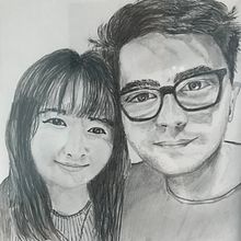 My project in Artistic Charcoal Portraiture: Creating Atmosphere course. Artistic Drawing project by Fergal McGreevy - 01.14.2021