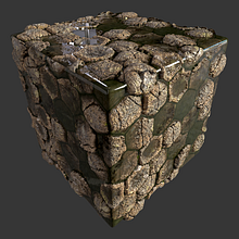 Meu projeto do curso: Introdução à criação de texturas com o Substance Designer. Un progetto di 3D, Progettazione 3D e Creatività di Kleber Silva - 18.01.2021