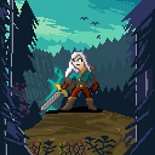 Mi Proyecto del curso: Introducción al diseño de personajes en pixel art . Seni Piksel proyek oleh Mario Osuna García - 01.14.2021