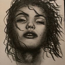 My project in Artistic Charcoal Portraiture: Creating Atmosphere course. Un projet de Dessin de portrait de John Stockwell - 14.01.2021