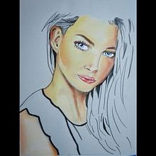 Mi Proyecto del curso: Ilustración con pastel y lápices de colores. Portrait Drawing project by Frank Murphy - 01.14.2021
