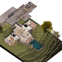 Mi Proyecto del curso: Ilustración digital de proyectos arquitectónicos. Architecture project by Daniel Vargas Mendoza - 01.14.2021