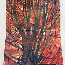 "A Leaf Story" Sketchbook Project v15, Brooklyn Art Library, NY, USA.. Sketchbook project by Claudia Arianna - 03.30.2020