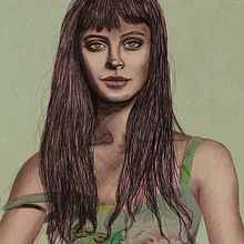 Mi Proyecto del curso: Retrato ilustrado con Procreate. Ilustração tradicional, Ilustração vetorial, Ilustração digital, e Desenho de retrato projeto de Oli - 14.01.2021