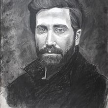 Mi Proyecto del curso: Retrato realista al carboncillo. Un proyecto de Bellas Artes, Bocetado, Dibujo, Dibujo artístico, Dibujo de Retrato, Dibujo realista e Ilustración tradicional de alejandro.dibarq - 14.01.2021