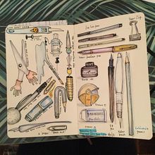 My project in The Art of Sketching: Transform Your Doodles into Art course. Projekt z dziedziny Trad, c i jna ilustracja użytkownika Norah Carr - 11.02.2021