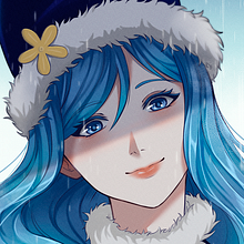 Juvia Lockser . Un proyecto de Dibujo, Dibujo digital, Manga, Diseño de personajes, Ilustración digital e Instagram de Nicoly Boaventura - 15.01.2021