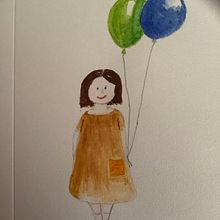 Balloons. Un proyecto de Pintura a la acuarela de Susan Marsh - 15.01.2021