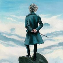 Beethoven. Un músico sobre un mar de nubes de Ramon Gener . Editorial Illustration, and Traditional illustration project by Fernando Vicente - 01.15.2021