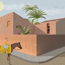 Meu projeto do curso: Representação gráfica de projetos arquitetônicos . Arsitektur, Dan Kolase proyek oleh Vanessa Santos - 01.15.2021