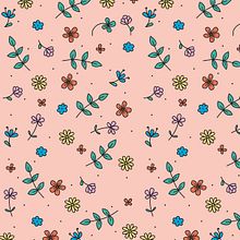 Flowers - phone wallpapers. Un proyecto de Ilustración tradicional de Monika Trzeciak - 16.01.2021