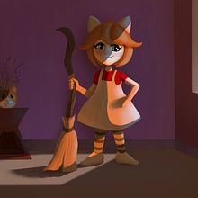 Meu projeto do curso: Princípios de iluminação para pintura digital. Een project van Lichtontwerp, Ontwerp van personages, Traditionele illustratie y  Digitaal schilderij van Milena Buzzinaro - 16.01.2021