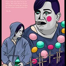 Mi Proyecto del curso: Ilustración vectorial: más volumen y rock and roll. Traditional illustration, Digital Illustration, and Vector Illustration project by Fernanda Roja - 01.16.2021