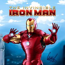 Iron Man. Comic, Drawing, and Digital Illustration project by Camilo Fernández solis - 01.16.2021
