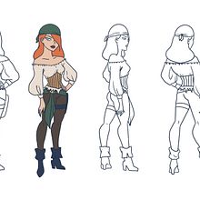 My project in Character Creation for Animation: Shapes, Color, and Expression course Ein Projekt aus dem Bereich Design von Figuren, Kreativität, Comic, Digitale Zeichnung und Traditionelle Illustration von Karina Nesterova - 25.01.2021