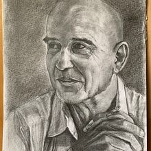My project in Realistic Portrait with Graphite Pencil course. Drawing project by Petit Philippe - 01.16.2021