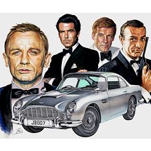 James Bond. Un progetto di Illustrazione tradizionale di jan_serra - 16.01.2021