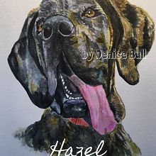 My granddaughter, Hazel. Een project van Aquarelschilderen van Denise Bull - 20.05.2020