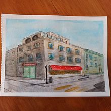 Esquina imaginaria. Een project van Aquarelschilderen van Ricardo Ahumada - 16.01.2021