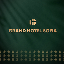 Logo and Branding Identity for Grand Hotel Sofia. Br, ing, Identit, Design, Logo Design, Packaging, Pattern Design, T, pograph, and UX / UI project by Martin Andonov - 03.17.2021