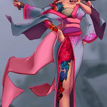 Concepto de Personajes: Reina Dullahan. Concept Art, and Character Design project by Erick Hernández Anda - 01.17.2021