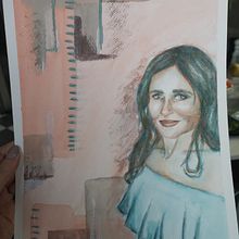 My selfless mother-in-law. Un projet de Aquarelle de Milja Norberg Videtta - 17.01.2021