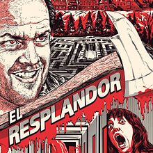 EL RESPLANDOR. Projekt z dziedziny Grafika wektorowa, Ilustracja c i frowa użytkownika Jesus Tortosa - 17.01.2021