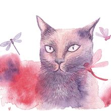 Mi Proyecto del curso: Técnicas experimentales de acuarela para principiantes . Watercolor Painting, and Drawing project by Jorgelina Dell Acqua - 03.04.2021