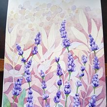 My project in Negative Watercolor Painting for Botanical Illustration course. Un proyecto de Pintura a la acuarela de beatrice_f - 17.01.2021