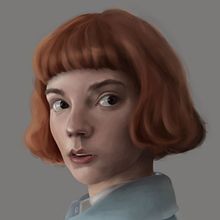 THE QUEEN'S GAMBIT. Concept Art, and Traditional illustration project by Dolche FarNiente - 01.16.2021