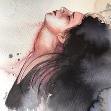 Samadhi series #3. Een project van Aquarelschilderen van Marie Lindström Kapur - 17.01.2021