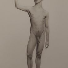 Mi Proyecto del curso: Dibujo realista de la figura humana. Drawing, Pencil Drawing, Figure Drawing, and Artistic Drawing project by Jesús - 01.17.2021