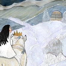 My project in Introduction to Children’s Illustration course is :East of the Sun, West of the Moon. Traditional illustration project by Anya Kopotilova - 01.30.2021