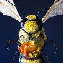Tarta tallada con estructura interna Queen Bee. Un proyecto de Creatividad, Escultura y Modelado 3D de Marc Suárez - 17.09.2020