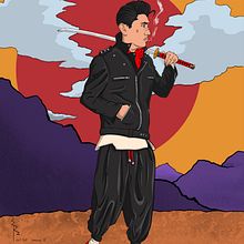 Samurai J.  . % Eric tarafından hazırlanan Dijital İllüstrasyon projesi - 10.20.2020