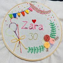 Zaira 30.. Embroider project by Jessica Acosta R. - 01.17.2021
