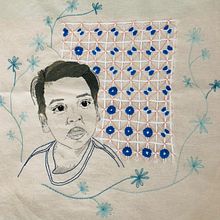 Mi modelo estrella. . Embroider project by Jessica Acosta R. - 01.17.2021