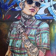 Tattoos & Graffiti. Un proyecto de Dibujo de Lize Du Plessis - 18.01.2021
