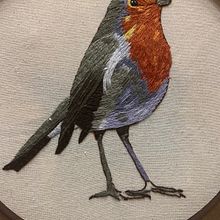 Mi Proyecto del curso: Pintar con hilo: técnicas de ilustración textil. Un progetto di Ricamo di Aisha Montalvo - 18.01.2021